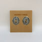 Concho Earrings 1"