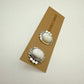 Howlite Stud Earrings A