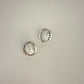 Howlite Stud Earrings B