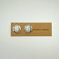 Howlite Stud Earrings B