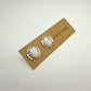 Howlite Stud Earrings B