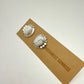 Howlite Stud Earrings B