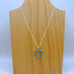 Kingman Turquoise Heart Pendant B