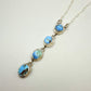 Golden Hills Turquoise Lariat Necklace