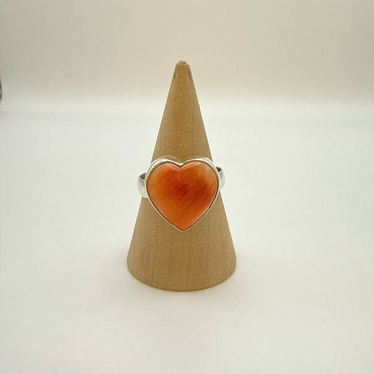 Spiny Heart Ring Size 9.5