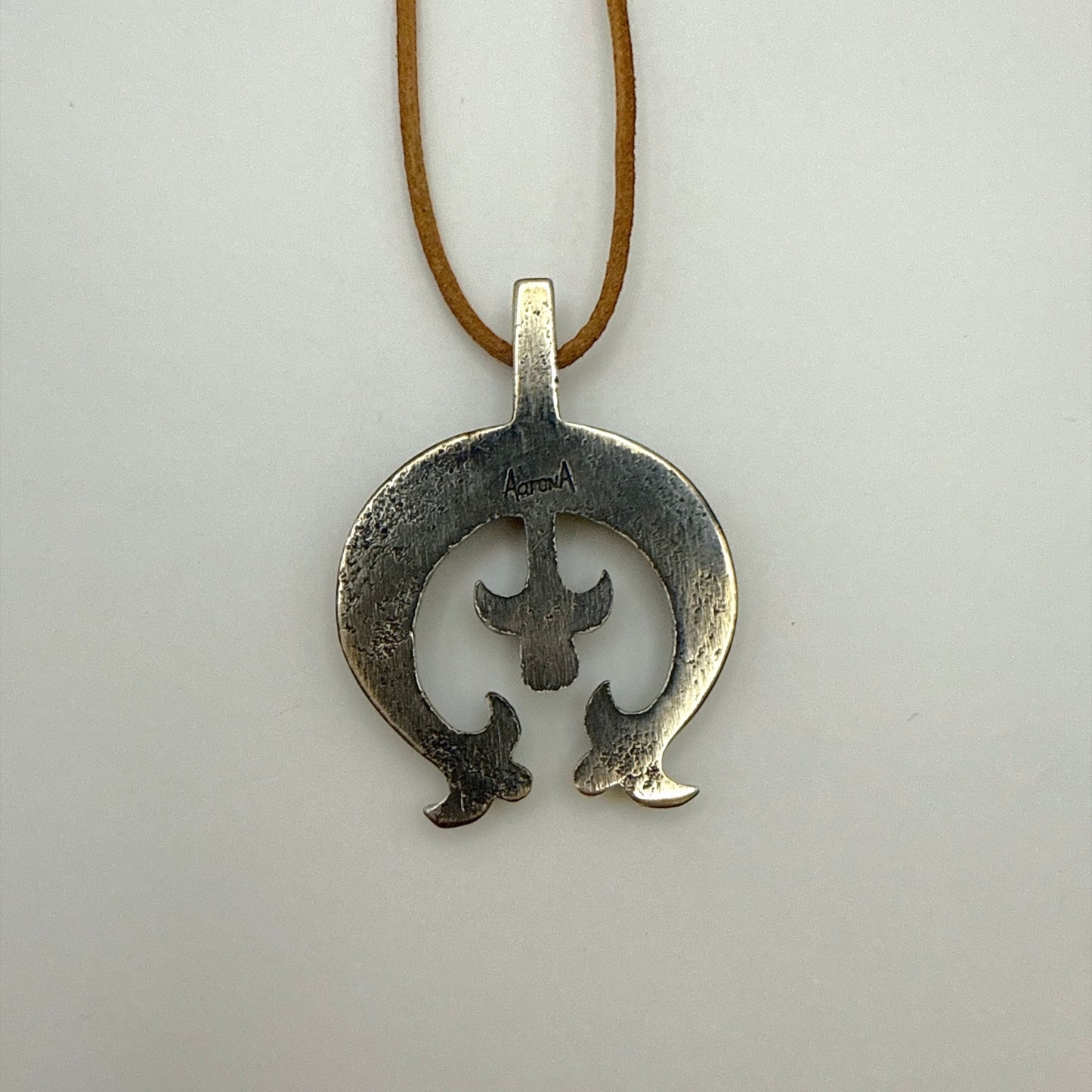 Tufa Cast Naja Pendant by Aaron Anderson