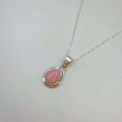 ピンクコンクシェルペンダントトップ 