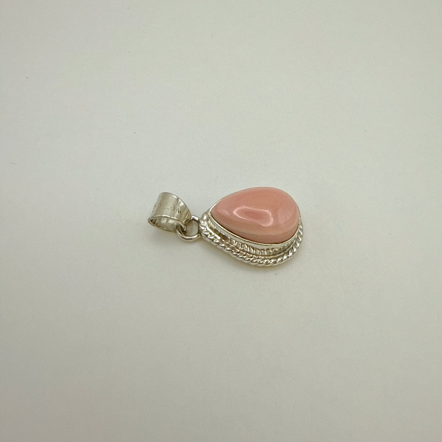 Pink Conch Shell Pendant