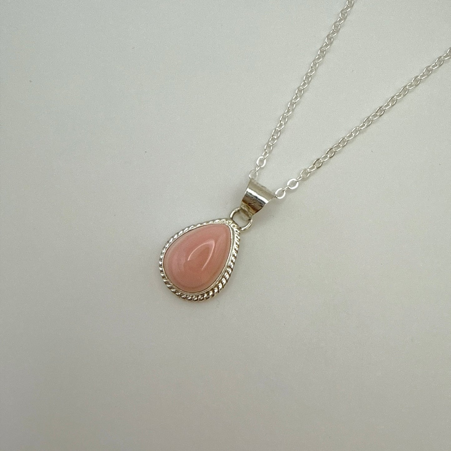 Pink Conch Shell Pendant