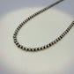 Round Navajo Pearls Necklace 4mm - 16"