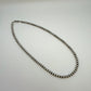 Round Navajo Pearls Necklace 4mm - 16"