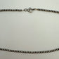 Round Navajo Pearls Necklace 3mm - 16"