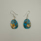 Mojave Turquoise Slab Earrings