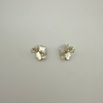 スモールターコイズファンスタッドピアス