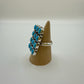 Turquoise Bar Ring Adjustable By Geraldine James Size 8