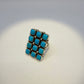 Turquoise Bar Ring Adjustable By Geraldine James Size 8