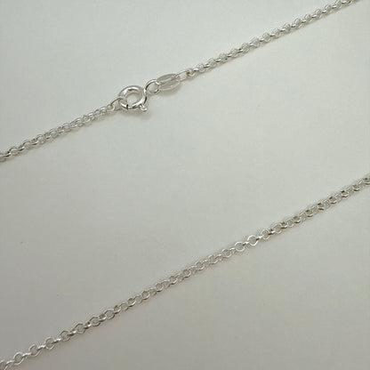 スターリングシルバーチェーンネックレス ロロ　45cm