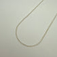 Sterling Silver Chain Necklace Rolo 18"