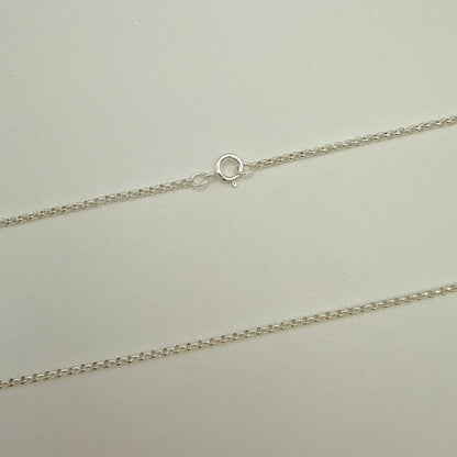 スターリングシルバーチェーンネックレス ロロ　45cm