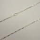 Sterling Silver Chain Necklace Long Box 20"