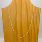 Sterling Silver Chain Necklace Long Box 20"