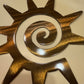 Southwest Sun Metal Art Coconut Sparkle