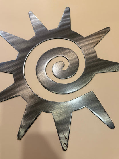 サウスウエストサンメタルウォールアート(シャンパンシマー)