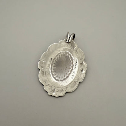 Stamped Star Concho Pendant By Sunshine Reeves A