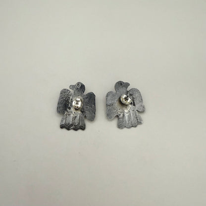 ターコイズサンダーバードピアス AB