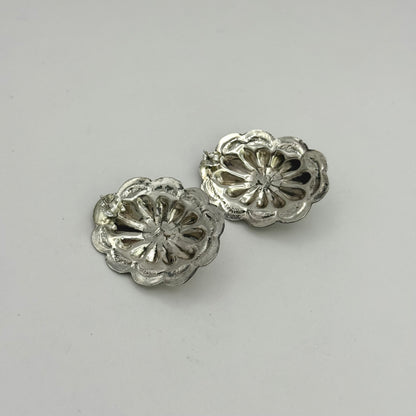 Turquoise Concho Earrings