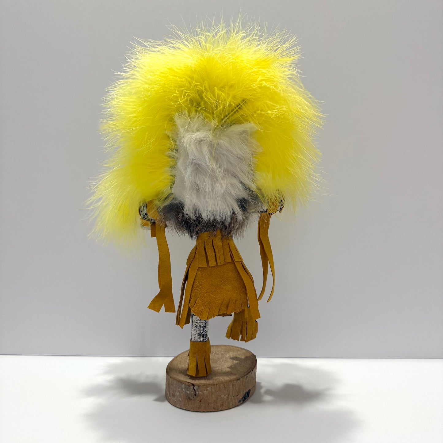 ネイティブアメリカンナバホ族 へミスカチーナドール / ゴールド