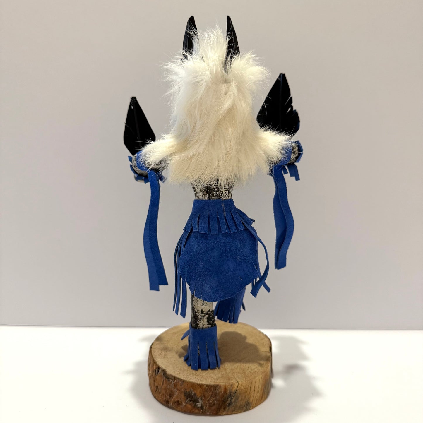 ネイティブ アメリカンナバホ族 バッジャーヒーラーカチーナドール/ ブルー