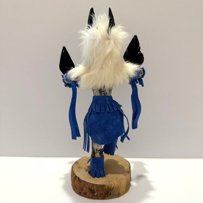 ネイティブ アメリカンナバホ族 バッジャーヒーラーカチーナドール/ ブルー