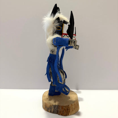 ネイティブ アメリカンナバホ族 バッジャーヒーラーカチーナドール/ ブルー