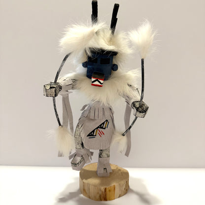 ネイティブアメリカンナバホ族 ディアカチーナドール / ホワイト