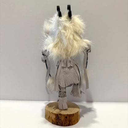 ネイティブアメリカンナバホ族 ディアカチーナドール / ホワイト