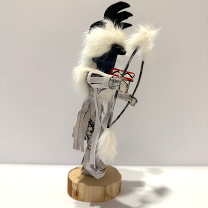 ネイティブアメリカンナバホ族 ディアカチーナドール / ホワイト