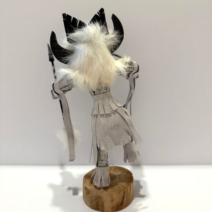 ネイティブアメリカンナバホ族 アホテカチーナドール /ホワイト