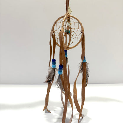 Native American Navajo 3D Double Dream Catcher 3" (8cm)