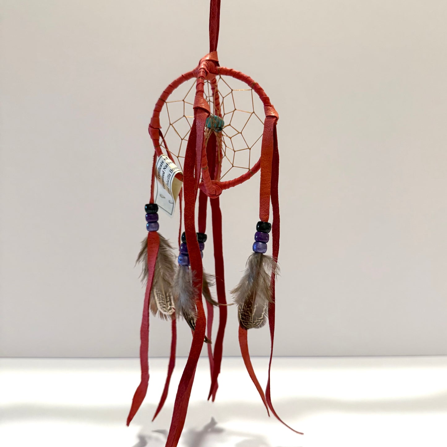 Native American Navajo 3D Double Dream Catcher 3" (8cm)