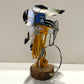 Native American Navajo Hoop Dancer Kachina Doll /Gold