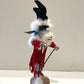 Native American Navajo Deer Kachina Doll / Red