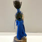 Native American Navajo Kokopelli Kachina Doll / Blue