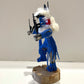 Native American Navajo Roadrunner Kachina Doll / Blue