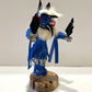 Native American Navajo Roadrunner Kachina Doll / Blue