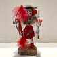 Native American Navajo Left Handed Hunter Kachina Doll / Red