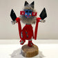 Native American Navajo Morning Singer Kachina Doll /Red