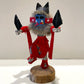 Native American Navajo Morning Singer Kachina Doll /Red