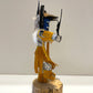 Native American Navajo Crow Mother Kachina Doll / Gold