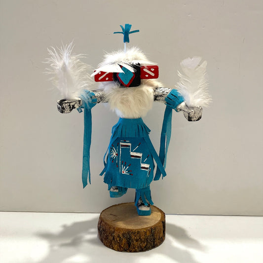 Native American Navajo Chasing Star Kachina Doll / Turquoise